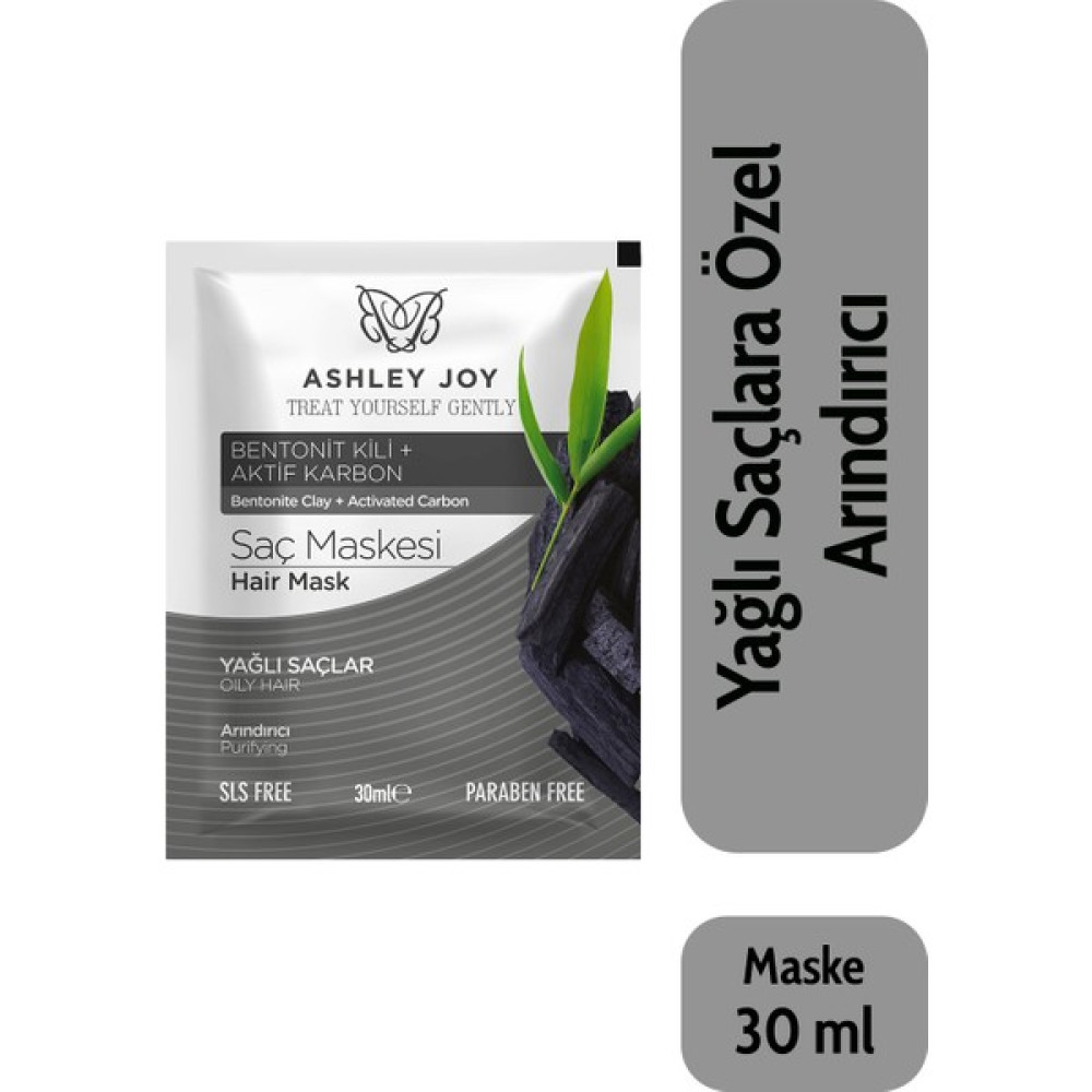 Ashley Joy Saç Maskesi Arındırıcı 30 ml Saç Bakım Maskeleri & Serumlar & Spreyler Fiyatı