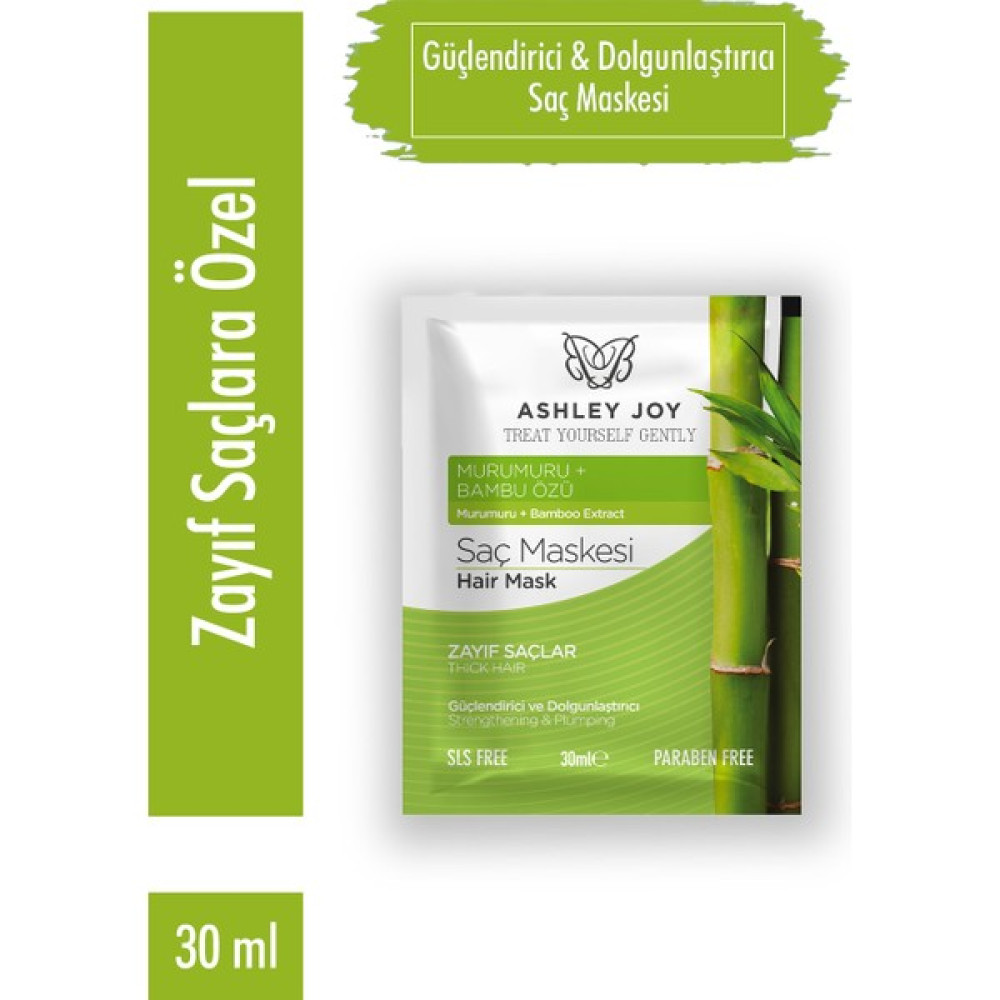 Ashley Joy Saç Maskesi & Dolgunlaştırıcı 30 ml Saç Bakım Maskeleri & Serumlar & Spreyler Fiyatı