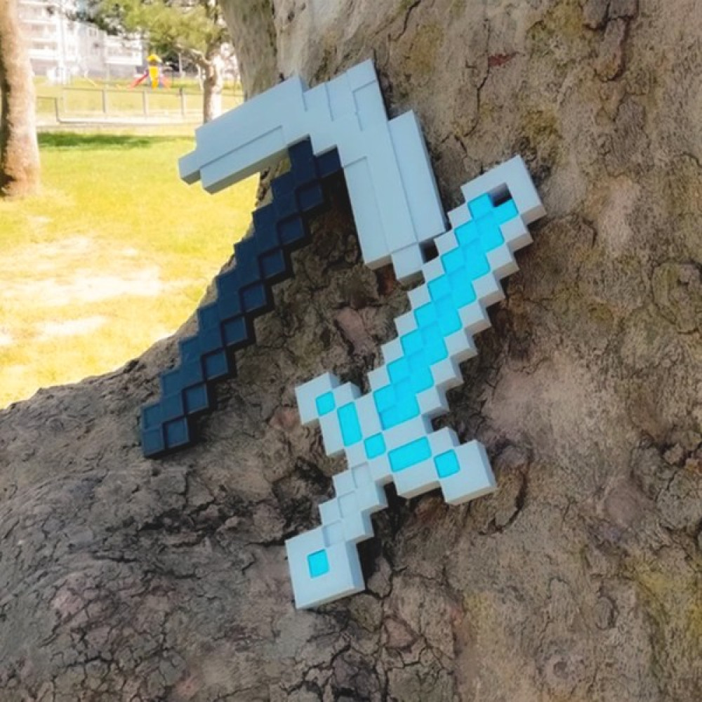 Asi Bursa3dfilament Minecraft Taş Ikili Oyuncak Set / Taş Kılıç-Kazma Gri Oyuncak Ikili Set Oyuncak Fiyatı