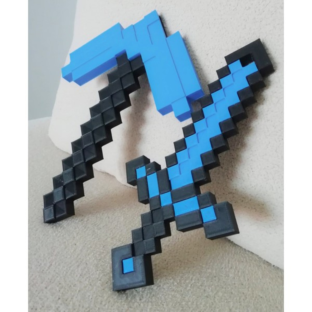 Asi Minecraft Çocuk Oyuncak 2'li Set/ Elmas Kazma-Kılıç Seti Oyuncak Fiyatı