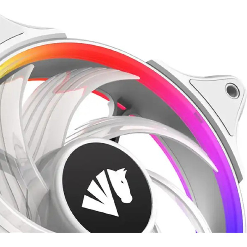 AsiaHorse FS-9002 120MM Tekli Argb Kasa Fanı - Beyaz Soğutucular Fiyatı