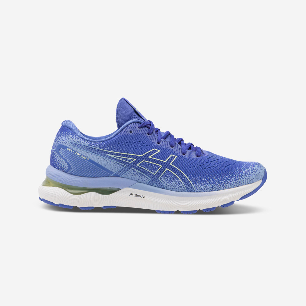 Asics Kadın Koşu Ayakkabısı - Mavi/Sarı - Asics Gel-Ziruss 7 F Ayakkabı (Outdoor) Fiyatı