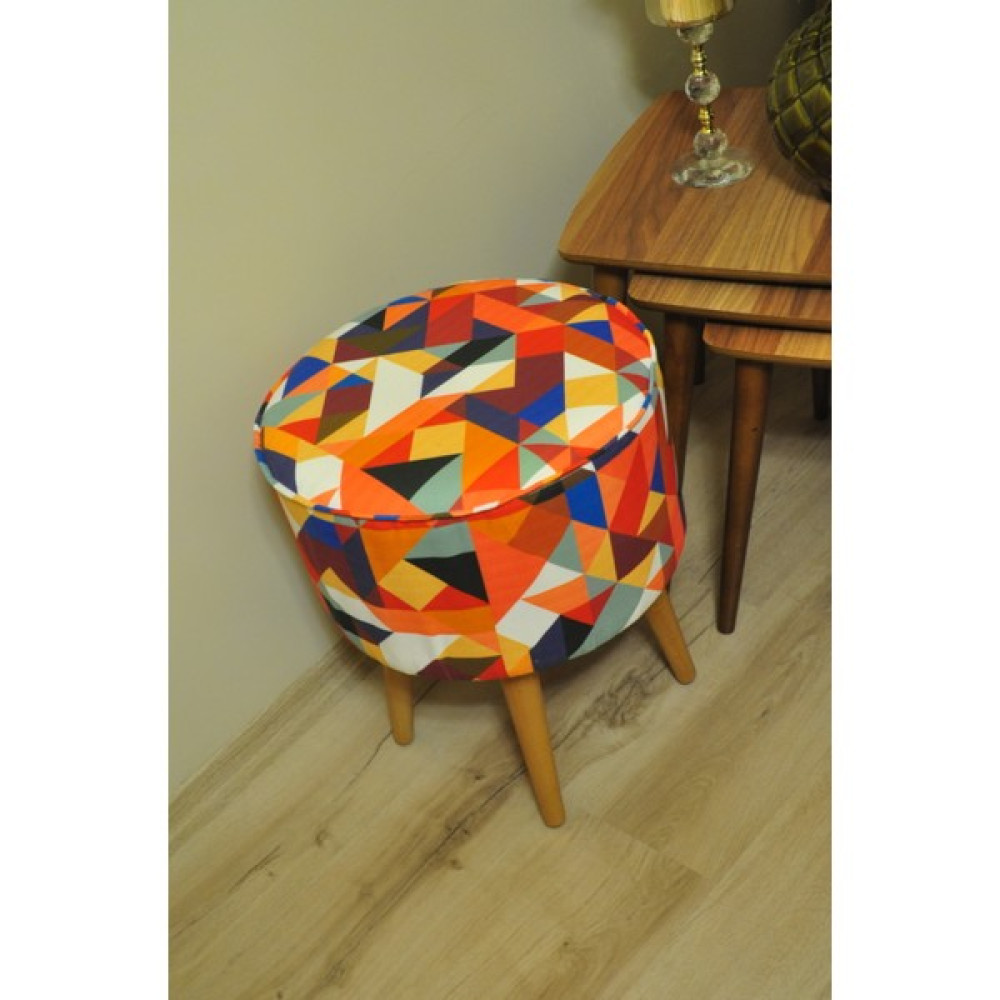 Asil Design Brilliant Concept Modern Puf Geometrik Desenler Puf Fiyatı