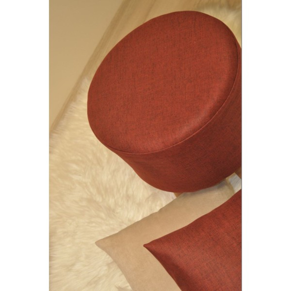Asil Design Diamond Concept Modern Puf Bordo Puf Fiyatı