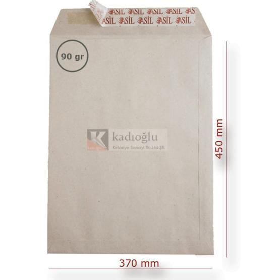 Asil Doğan İmt Kraft Silikonlu 37x45 90 gr As Torba Zarf