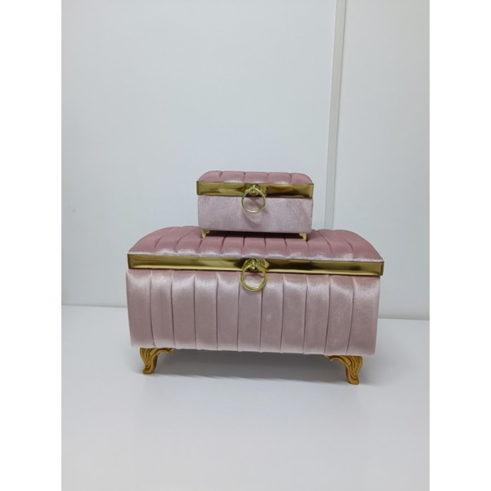Asil Home Elegance Mdf Söz Nişan Bohça Düğün Damat Çeyiz Sandık Seti As343 - Pudra Eşya Saklama / Düzenleme Fiyatı