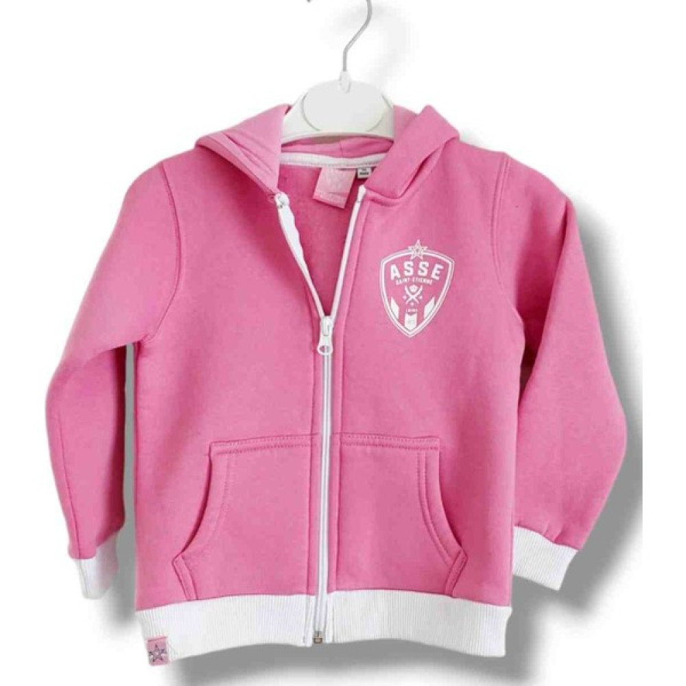 Asil Öztürk Baby & Kids Kız Bebek Çocuk Baskılı Pembe Beyaz Kapşonlu Polar Ceket Hırka Içi Şardonlu Kız Çocuk Kazak & Süveter & Triko Fiyatı