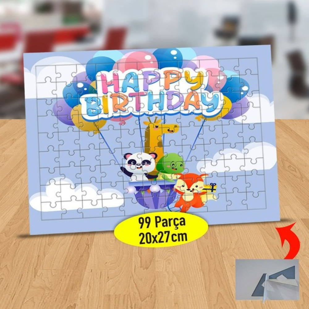 Asilmeydan Happy Birthday Balonu 99 Parça Puzzle Yapboz TABLO-23-2148050181 Oto Boyaları Fiyatı