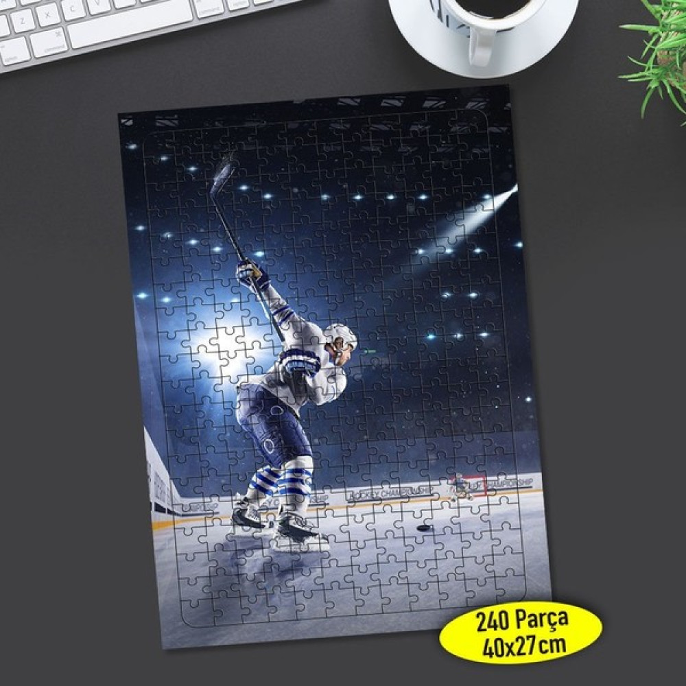 Asilmeydan Hokey Oynayan Oyuncu 240 Parça Puzzle Yapboz TABLO-390500455 Oto Boyaları Fiyatı
