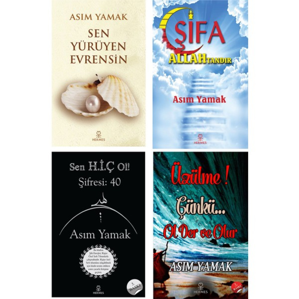 Asım Yamak (4 Kitap Set) Kişisel Gelişim ve Psikoloji Fiyatı
