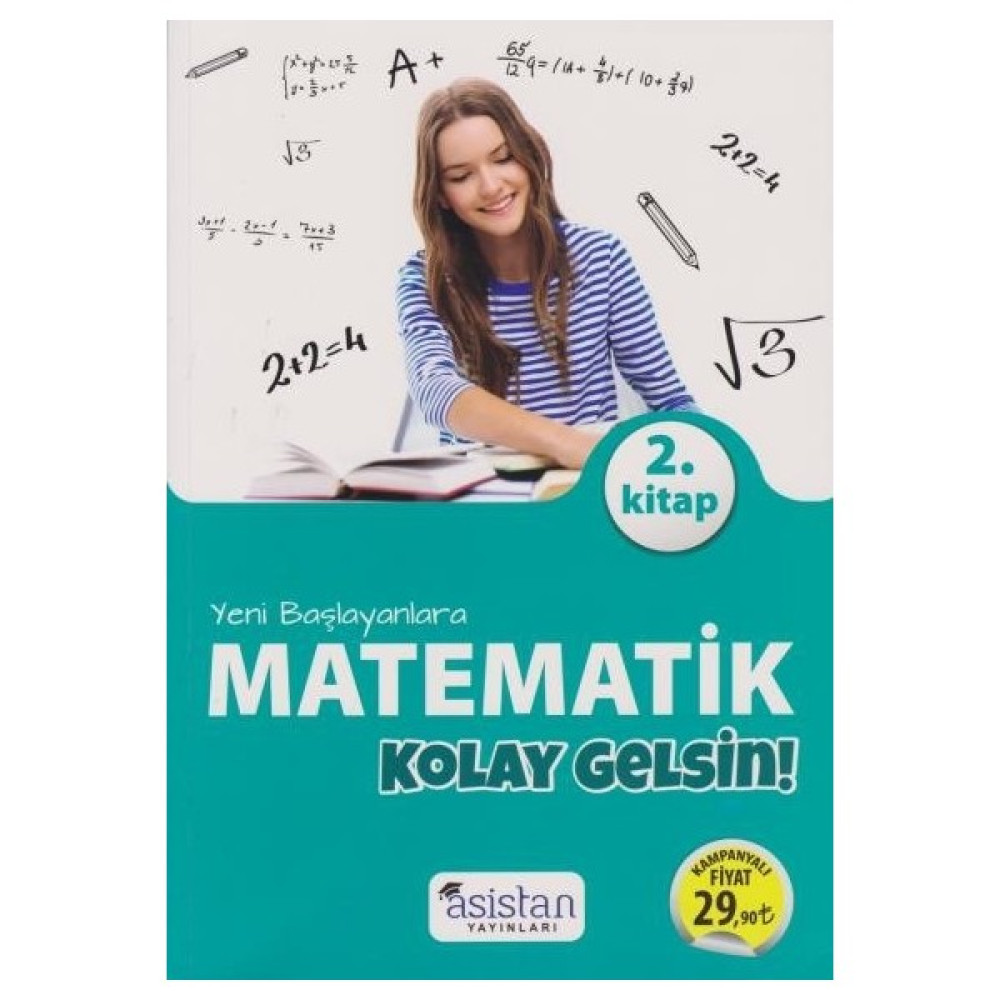 Asistan Yeni Başlayanlara Matematik Kolay Gelsin 2. Kitap-Yeni - Mustafa Ay Matematik Fiyatı