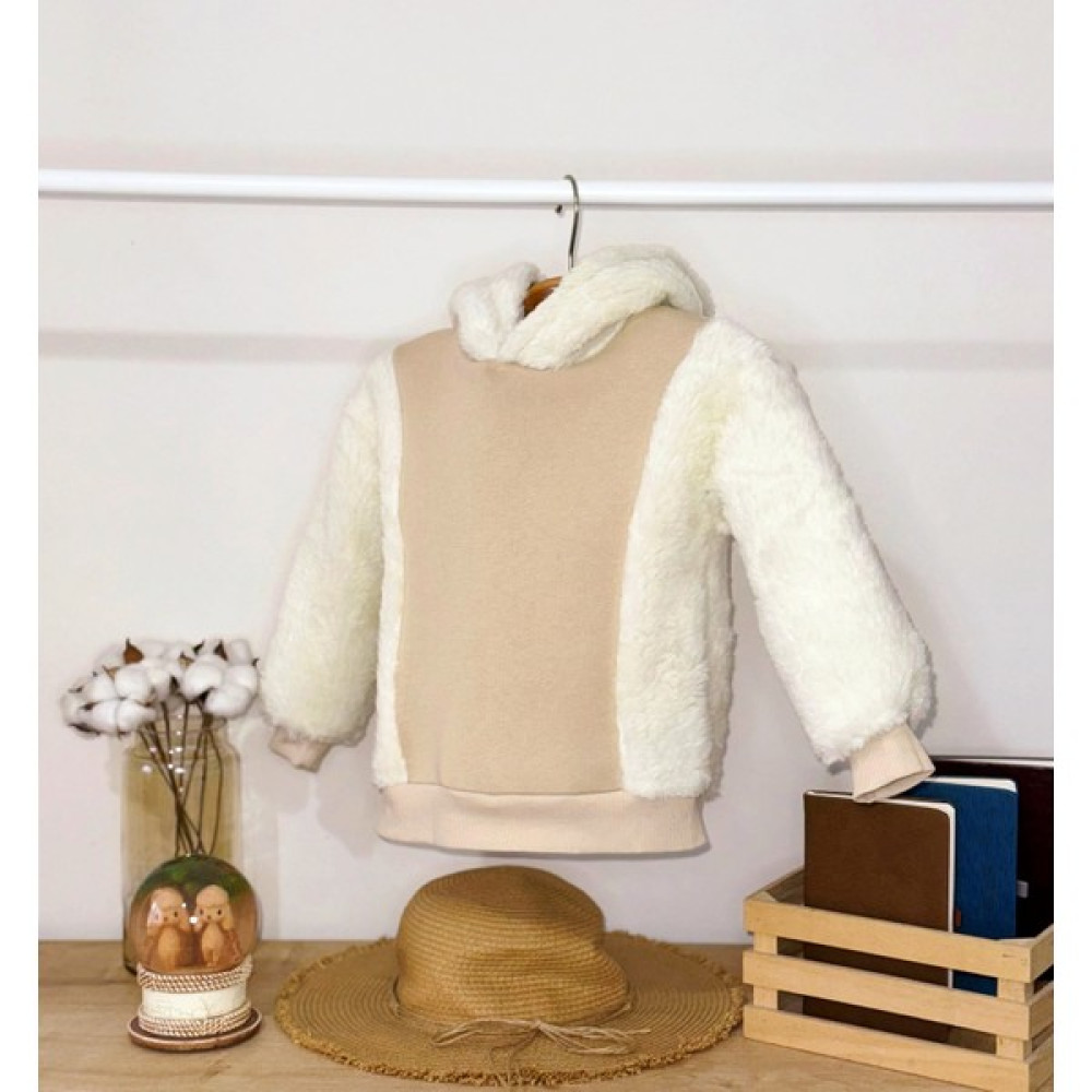 Aşka Bak *aşkabak* Kapüşonlu Çocuk Peluş Sweatshirt Kız Çocuk Sweatshirt Fiyatı