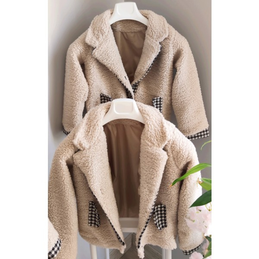 Aşka Bak *aşkabak* Unisex Çocuk Peluş Ceket Kız Çocuk Mont Fiyatı