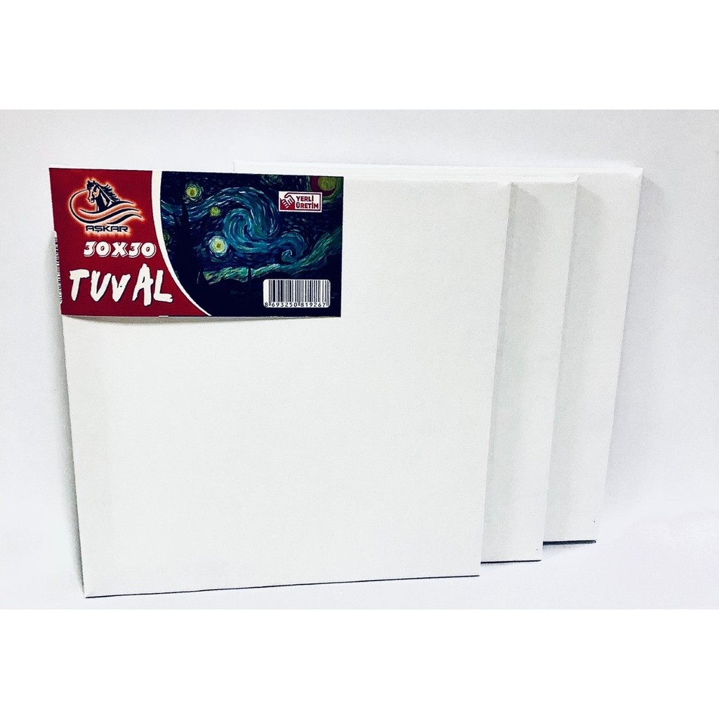Aşkar 30X30 cm Tuval - 3'lü Diğer Fiyatı