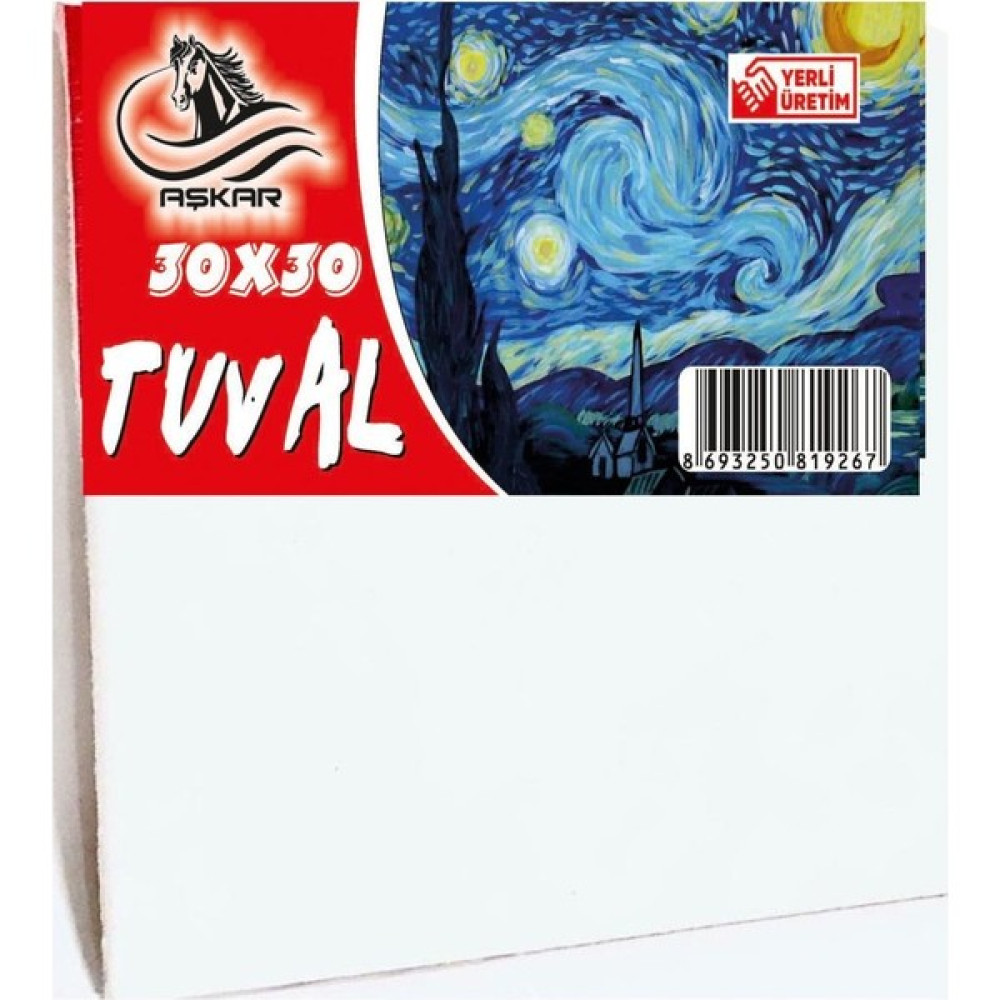 Aşkar Tuval 30 x 30 cm Tuval Fiyatı