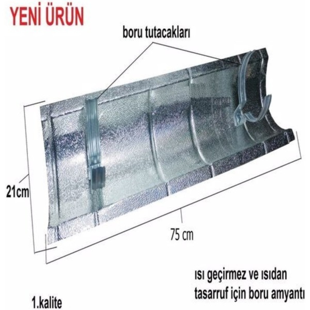 Askay Yapı 5 Li Soba Boru Üstü / Boru Isı Geçirmez / Boru Isı Koruyucu Isıtıcılar Fiyatı