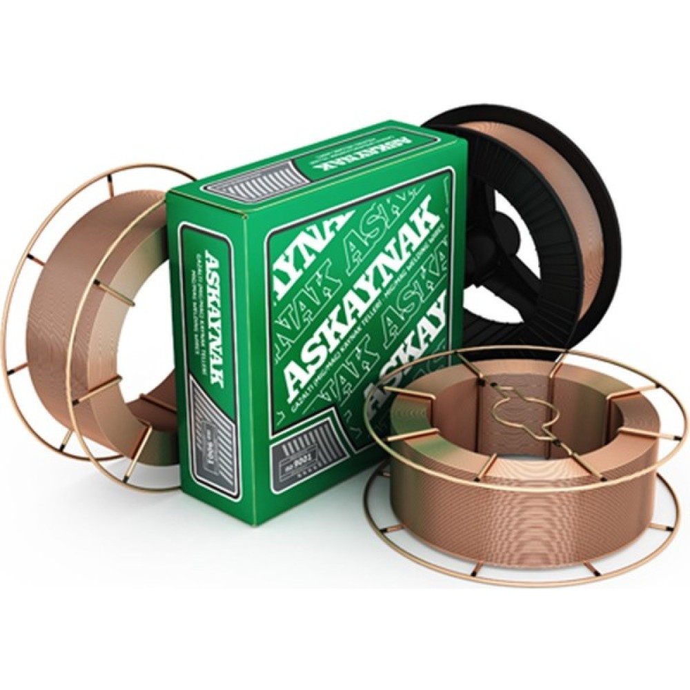 Askaynak As Sg2 1,00MM 15KG Gazaltı Kaynak Teli Kaynak Makineleri Fiyatı