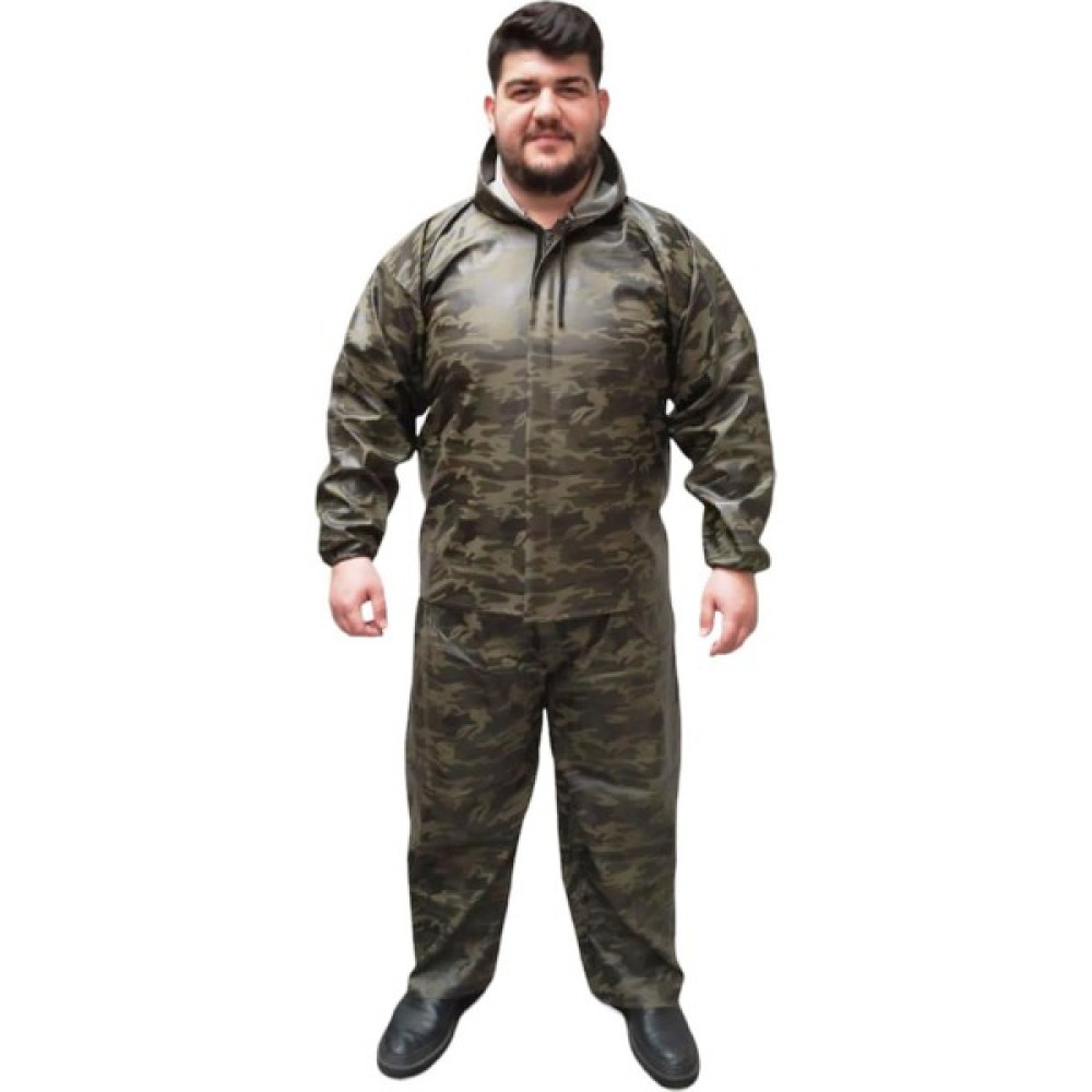 Asker Vadisi Yağmurluk Kamuflaj Desen Kapüşonlu Alt-Üst Takım Tam Fermuar(Standart Beden) - Standart Motorsiklet Sürücüsü Giyim & Ayakkabı Fiyatı