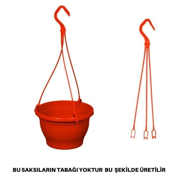 Askılı Makrome Saksı, 2 Adet, 3,4 Litre Saksı ve Aksesuarları Fiyatı