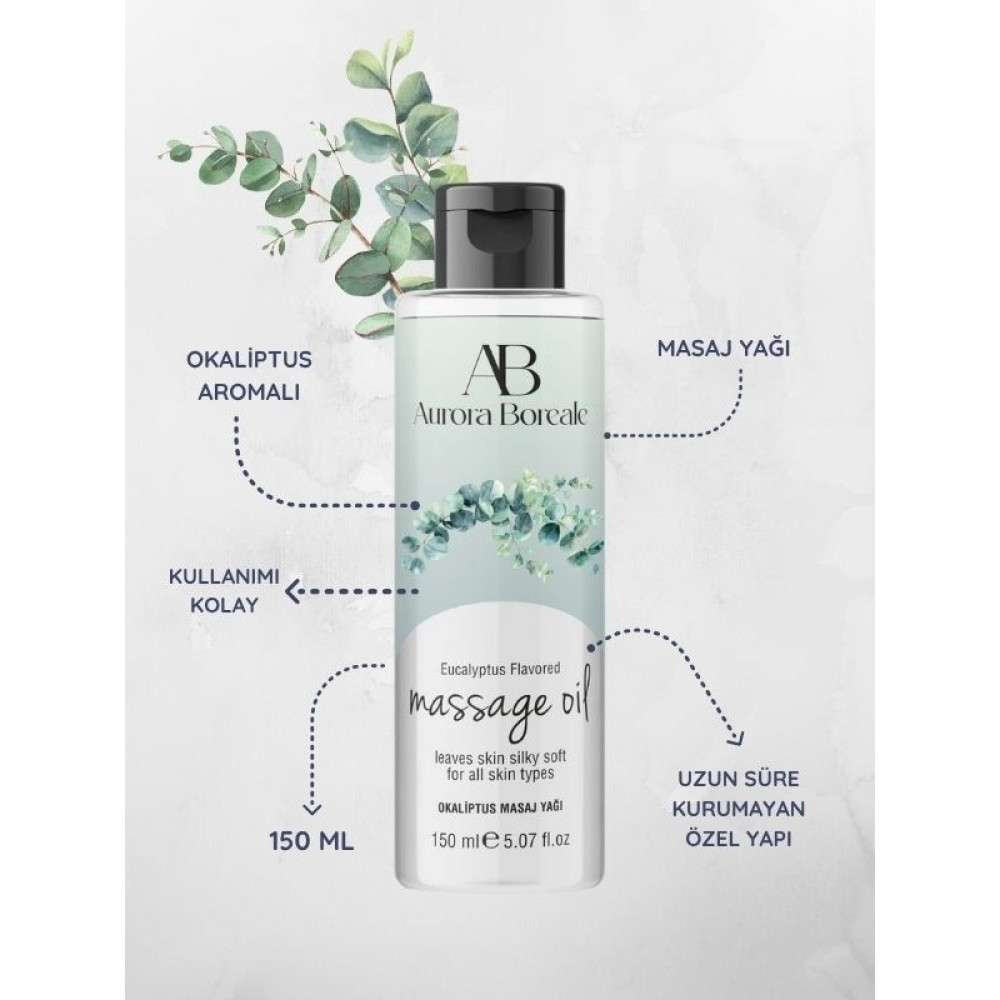 Aşkın Deposu A B Okaliptus Aromalı Masaj Yağı 150 ml Aromatik Haz Verici Masaj Jeli Süper Etki x Kayganlaştırıcı Jel Fiyatı