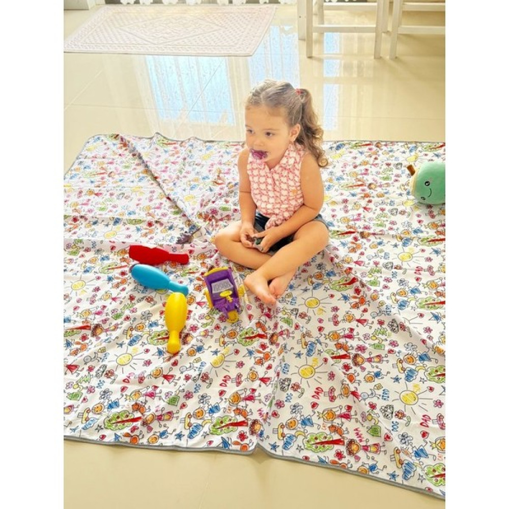 Aşkın Parti Evi 150 x 210 Cm, Family, Su Geçirmez Mama Sandalyesi Altı Yer Örtüsü Mama Sandalyesi ve Aksesuarı Fiyatı