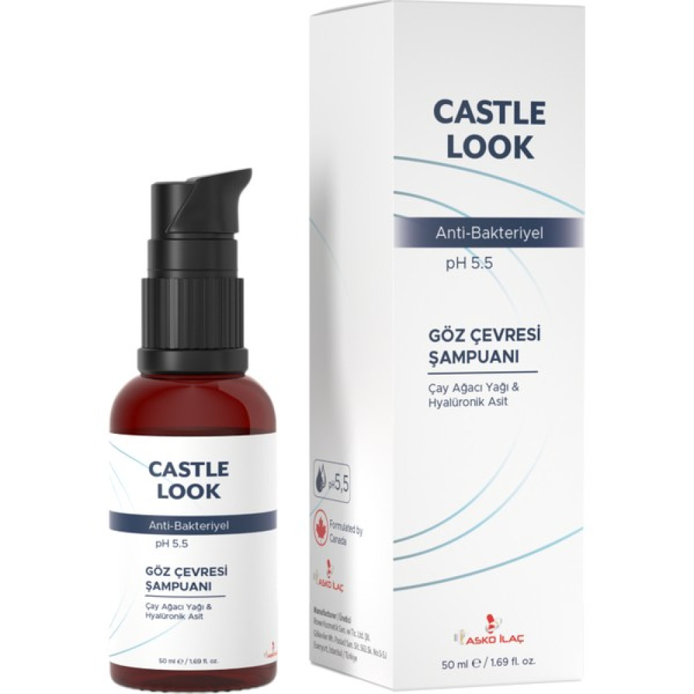Asko Castle Look Göz Çevresi Şampuanı 50 ml Cstllg Göz Kremi Fiyatı