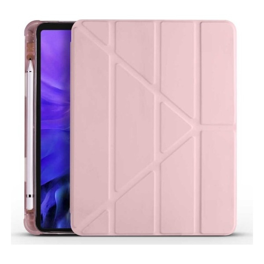 Aşksesuar Apple iPad Air 4 10.9 Inç 2020 Tablet Kılıfı Kalem Bölmeli Arkası Silikon Uyku Modlu Katlanabilen Yatay ve Dikey Standlı Smart Kılıf- Nan... Tablet Kılıfı Fiyatı