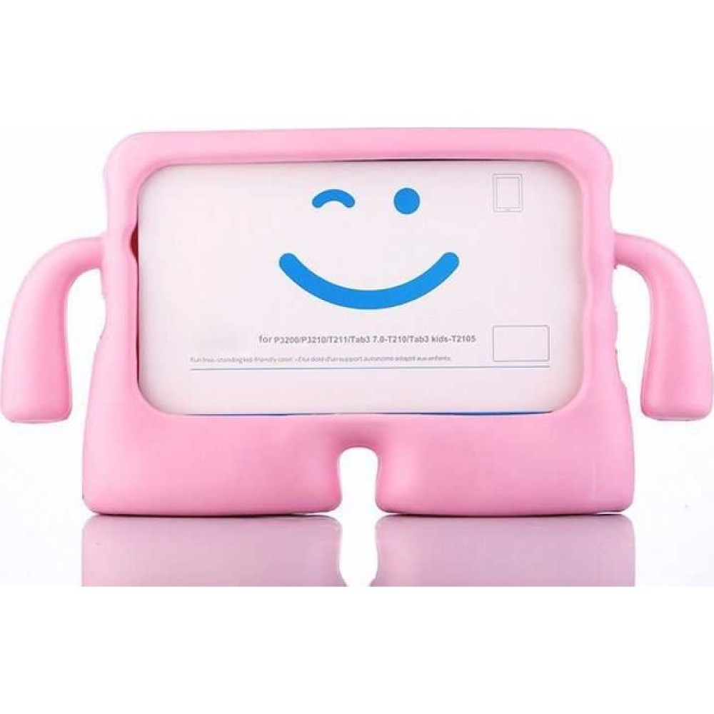 Aşksesuar Casper Vıa S38 Plus - S48 Tablet Kılıfı Ibuy Çocuklara Özel Pofuduk Silikon Kılıf Açık Pembe Tablet Kılıfı Fiyatı