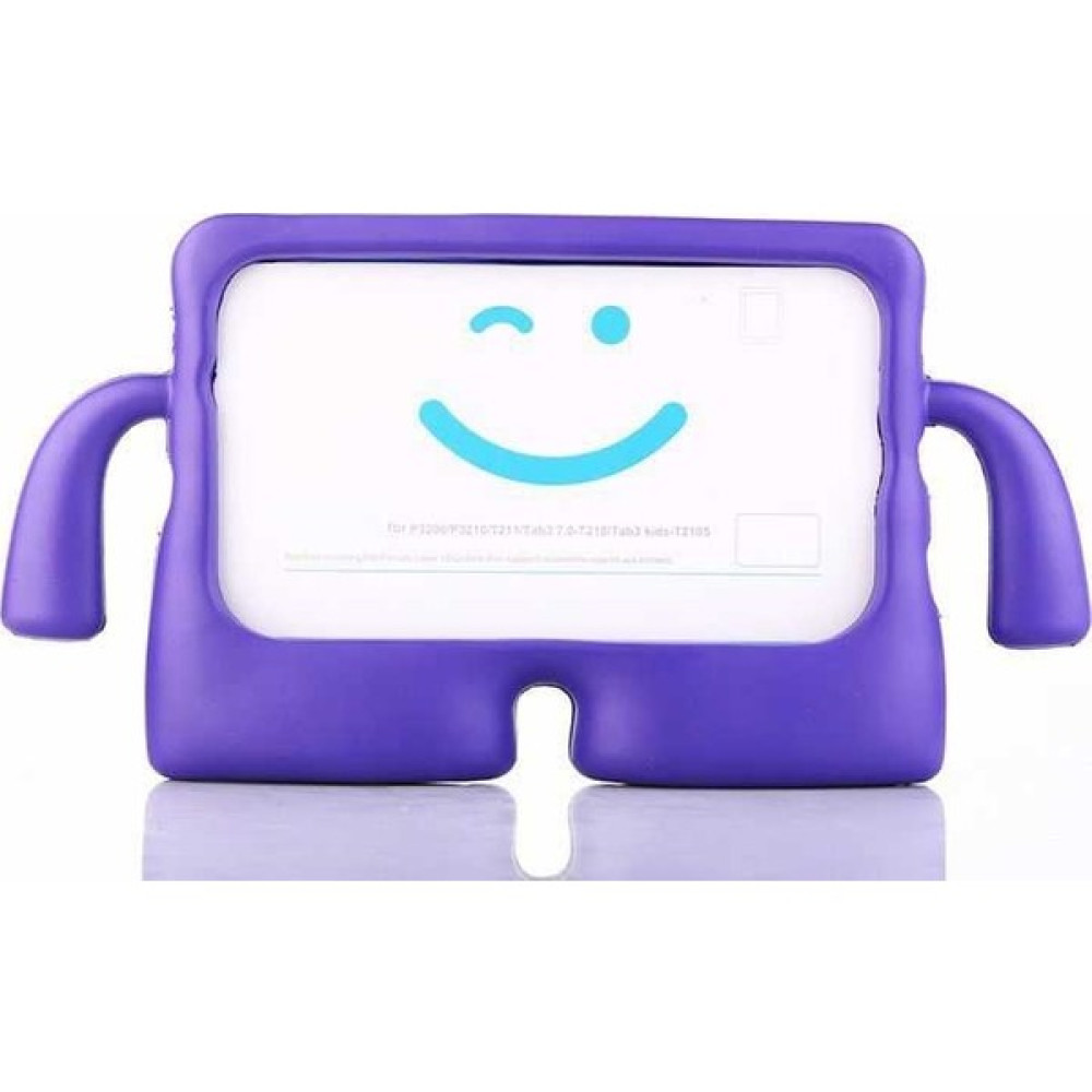 Aşksesuar Casper Vıa S38 Plus - S48 Tablet Kılıfı Ibuy Çocuklara Özel Pofuduk Silikon Kılıf Mor Tablet Kılıfı Fiyatı