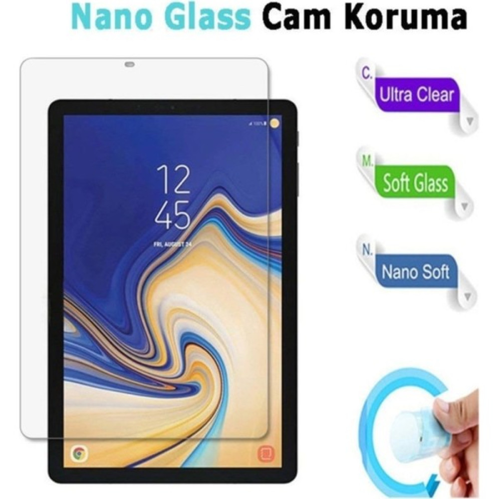 Aşksesuar Samsung Galaxy Tab S6 Lite P610 10.4" Kılıf Antishock Süper Tpu Silikontablet Kılıfı + Nano Ekran Koruyucu+Kalem Şeffaf Tablet Kılıfı Fiyatı