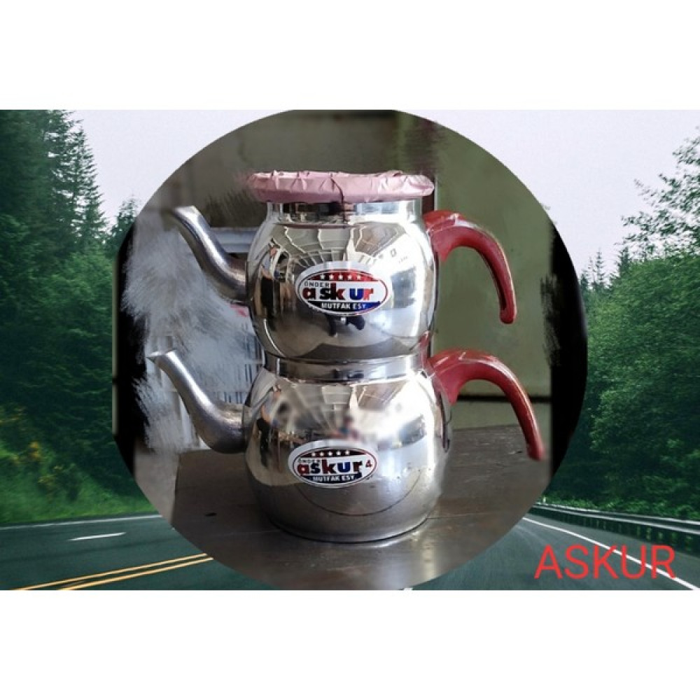 Askur Mutfak Eşyaları Askur Aluminyum Küre Çaydanlık No 8 Çay / Çaydanlık Setleri Fiyatı