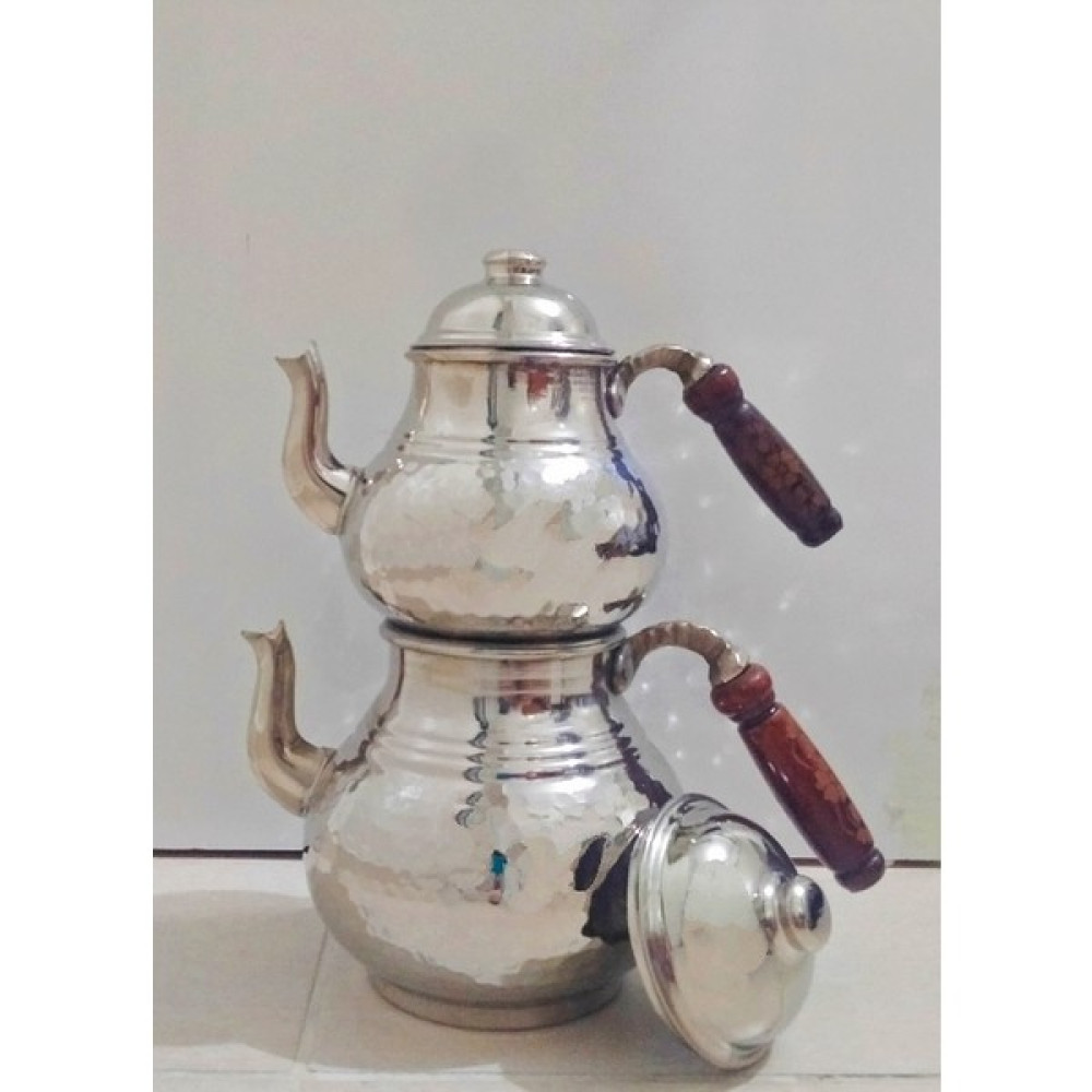 Askur Mutfak Eşyaları Turna Bakır Klasik Çaydanlık 1 No Ince El Dövme Nikel Turna Oto Boyaları Fiyatı