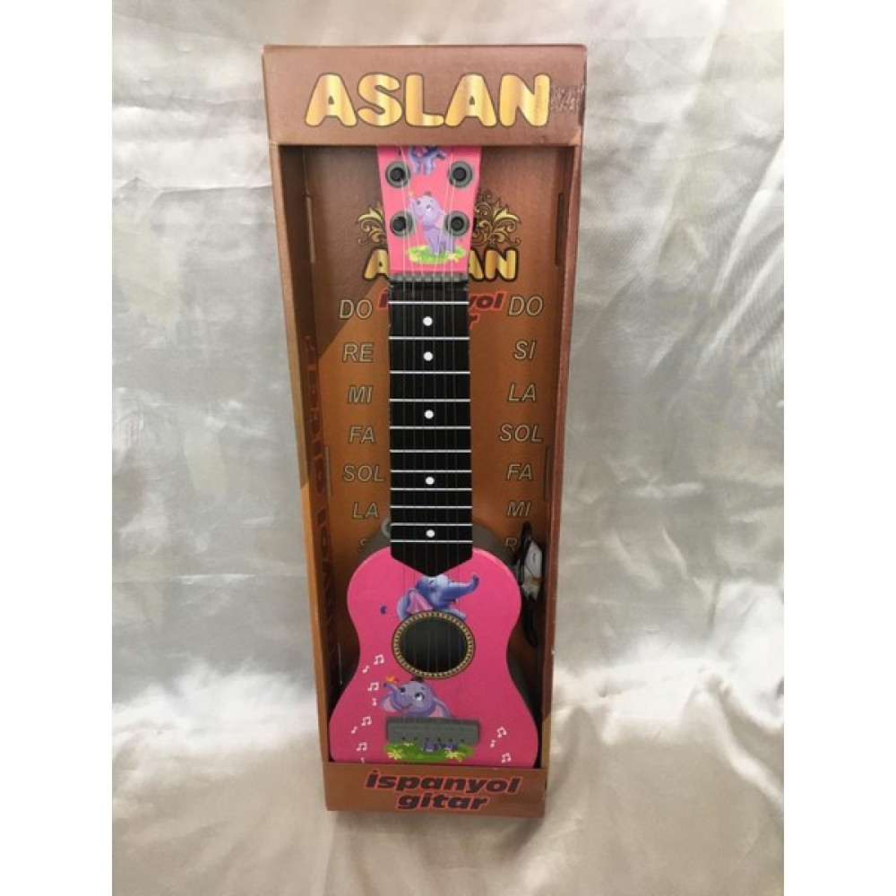 Aslan Oyuncak Gitar - Pembe Eğitici Oyuncak Fiyatı