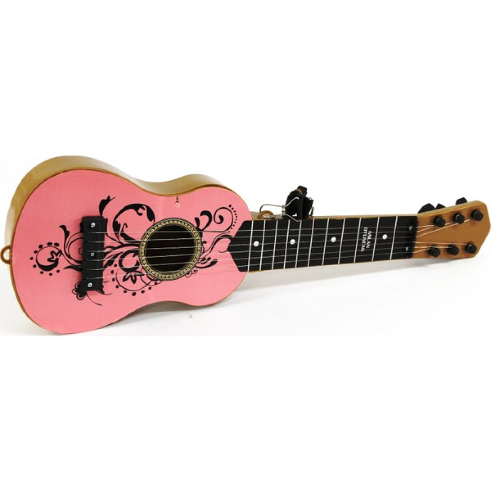 Aslan Oyuncak İspanyol Gitar Pembe Ahşap Görünümlü Eğitici Oyuncak Fiyatı