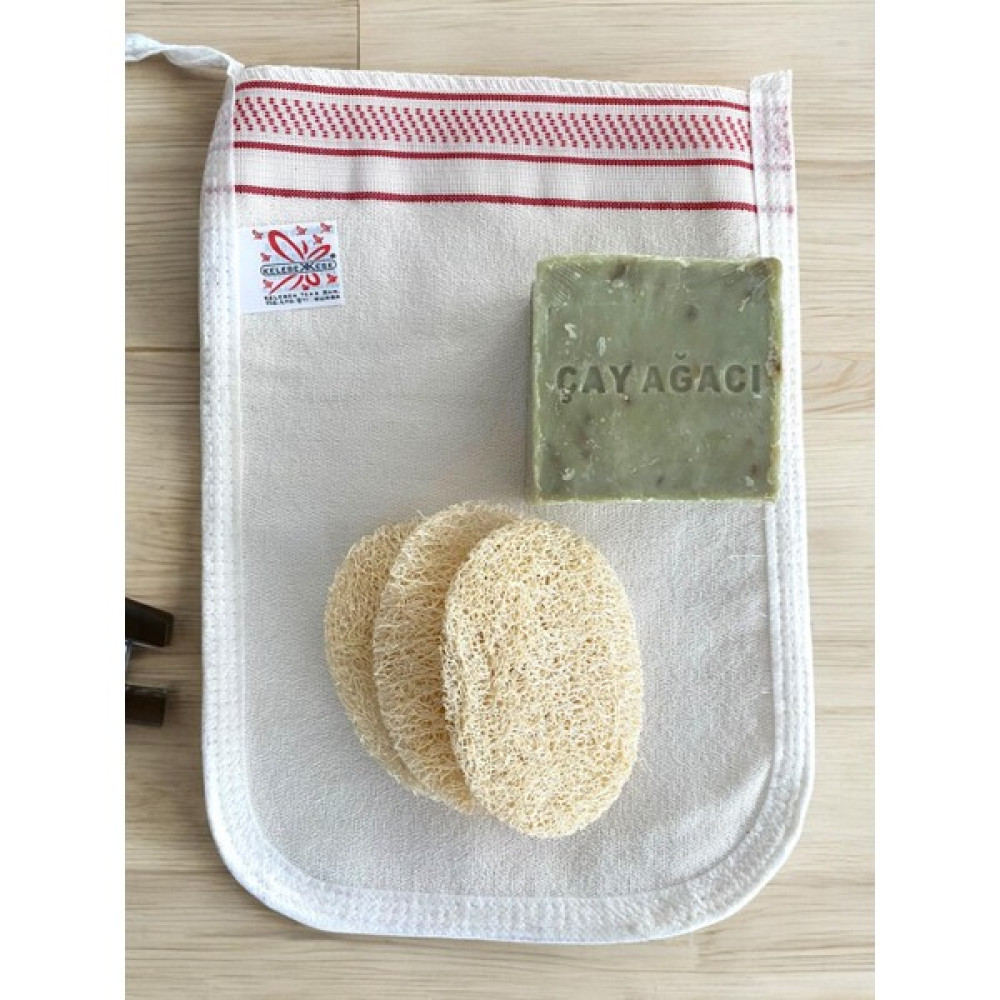 Aslancan Natural Shop 3'lü Vücut Bakım Seti - Doğal Çay Ağacı Sabunu, Kabak Lifi Yüz Kesesi, Kelebek Kese, Peeling - 3 LÜ SET Oto Boyaları Fiyatı