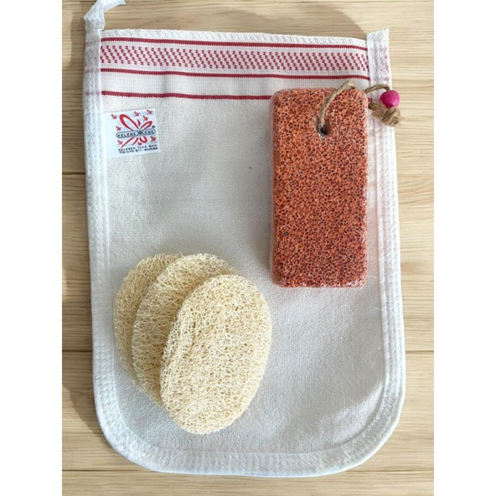 Aslancan Natural Shop 3'lü Vücut Bakım Seti, Ponza Topuk Taşı, Kabak Lifi Yüz Kesesi, Kelebek Kese, Peeling - 3 LÜ SET Oto Boyaları Fiyatı