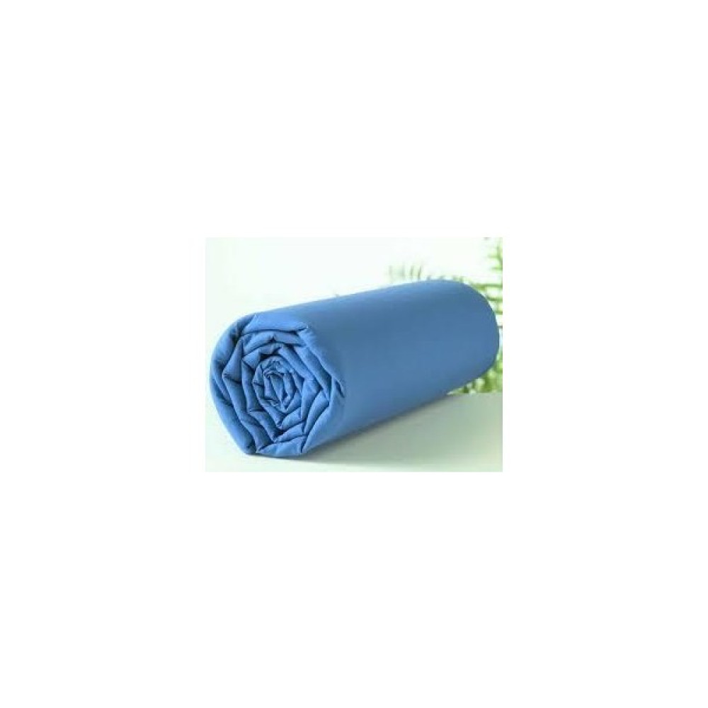 Aslans Çift Kişilik Lastikli Kumaş Çarşaf - Mavi - 160 x 200 cm Çarşaf Fiyatı