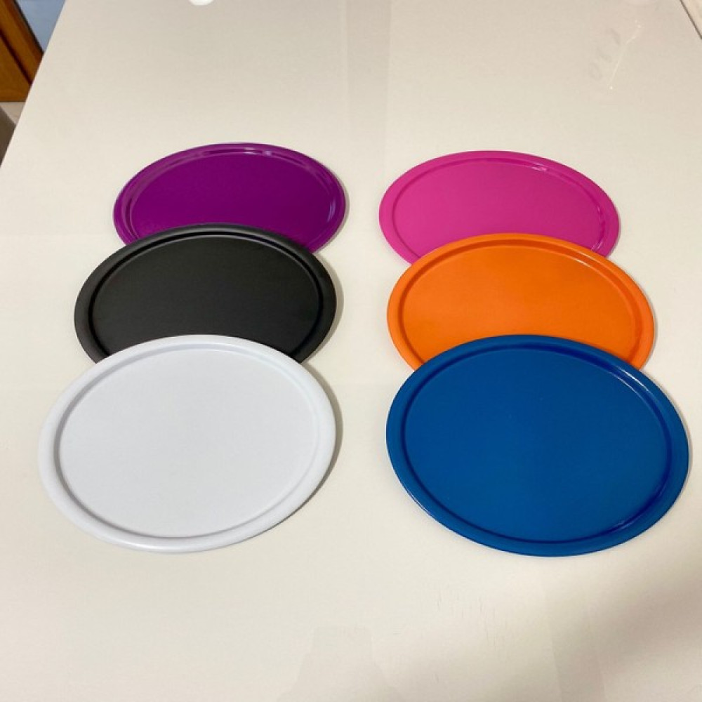 Aslı Hediyelik 6'lı Mix Set Metal Tek Kişilik Dekoratif Mum, Çay, Kahve ve Pasta Servisi Sunum Tepsisi 23 cm Servis Tepsisi Fiyatı