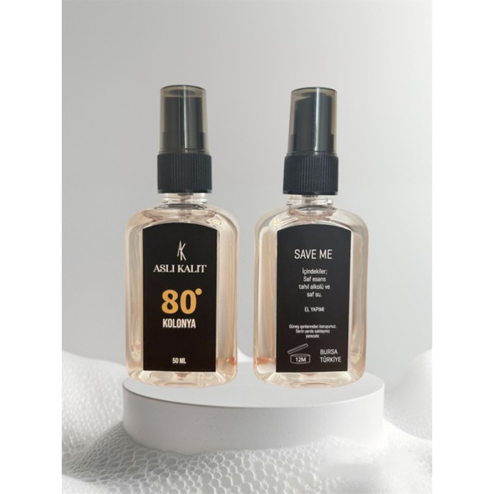 ASLI KALIT El Yapımı 80° Kolonya Save Me 50ML Oto Boyaları Fiyatı