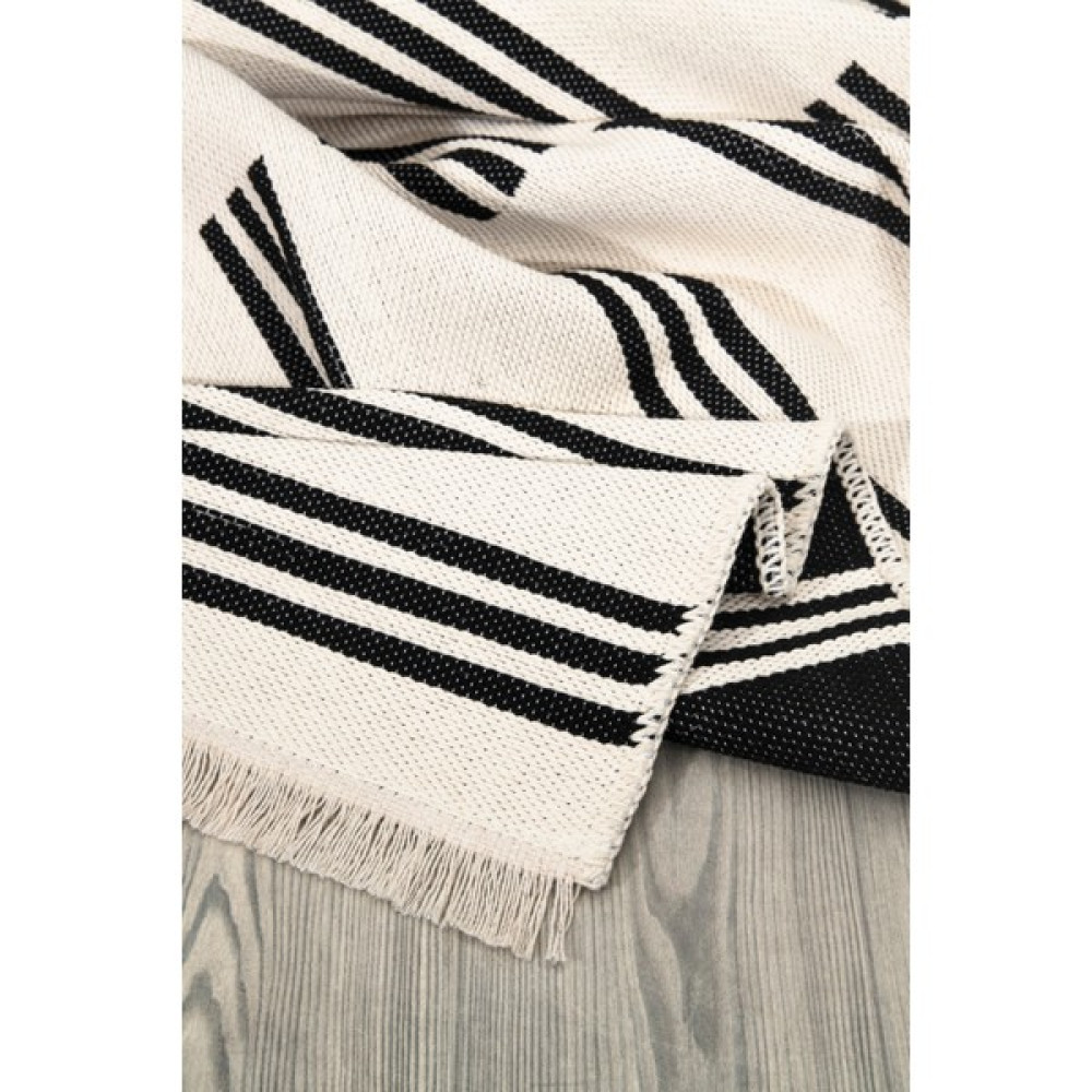 Asm Rugs Store Makinada Yıkanabilir Çift Taraflı Modern Desenli Dokuma Kilim - 80 x 150 cm - Renkli Kilim Fiyatı
