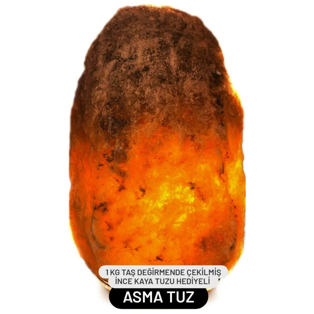 asma Çankırı Kaya Tuzu Tuz Lambası 4/6 Kg Büyük Boy Çankırı Doğal Tuz Fiyatı