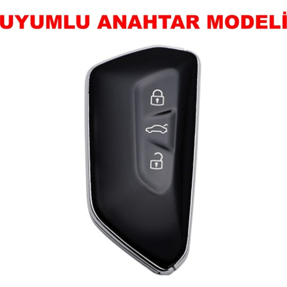 Asmenur Volkswagen Golf 8 Yeni Caddy Uyumlu Silikon Kılıfı Anahtarlık Fiyatı