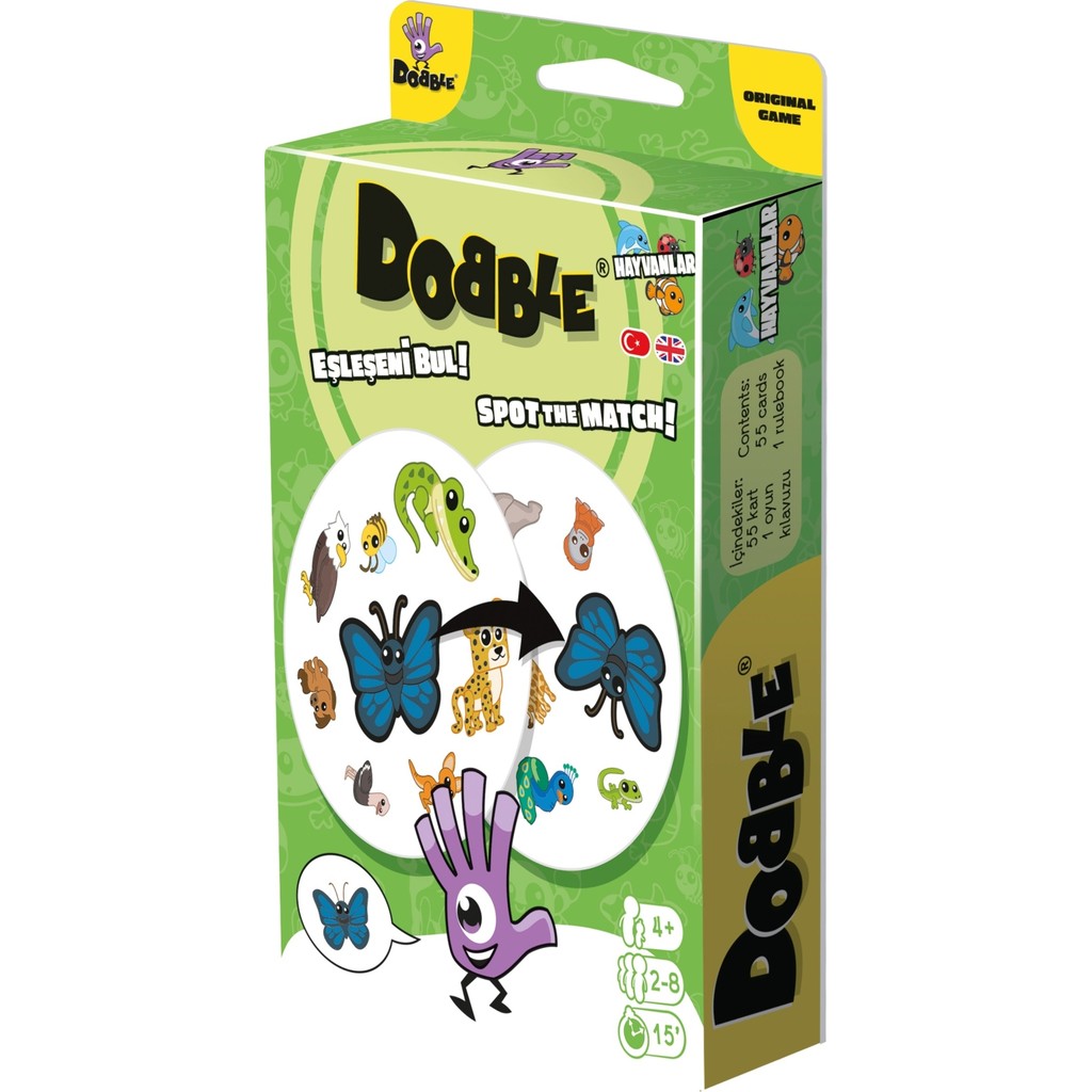 Asmodee Dobble Hayvanlar Eco (Animals Eco) Diğer Fiyatı