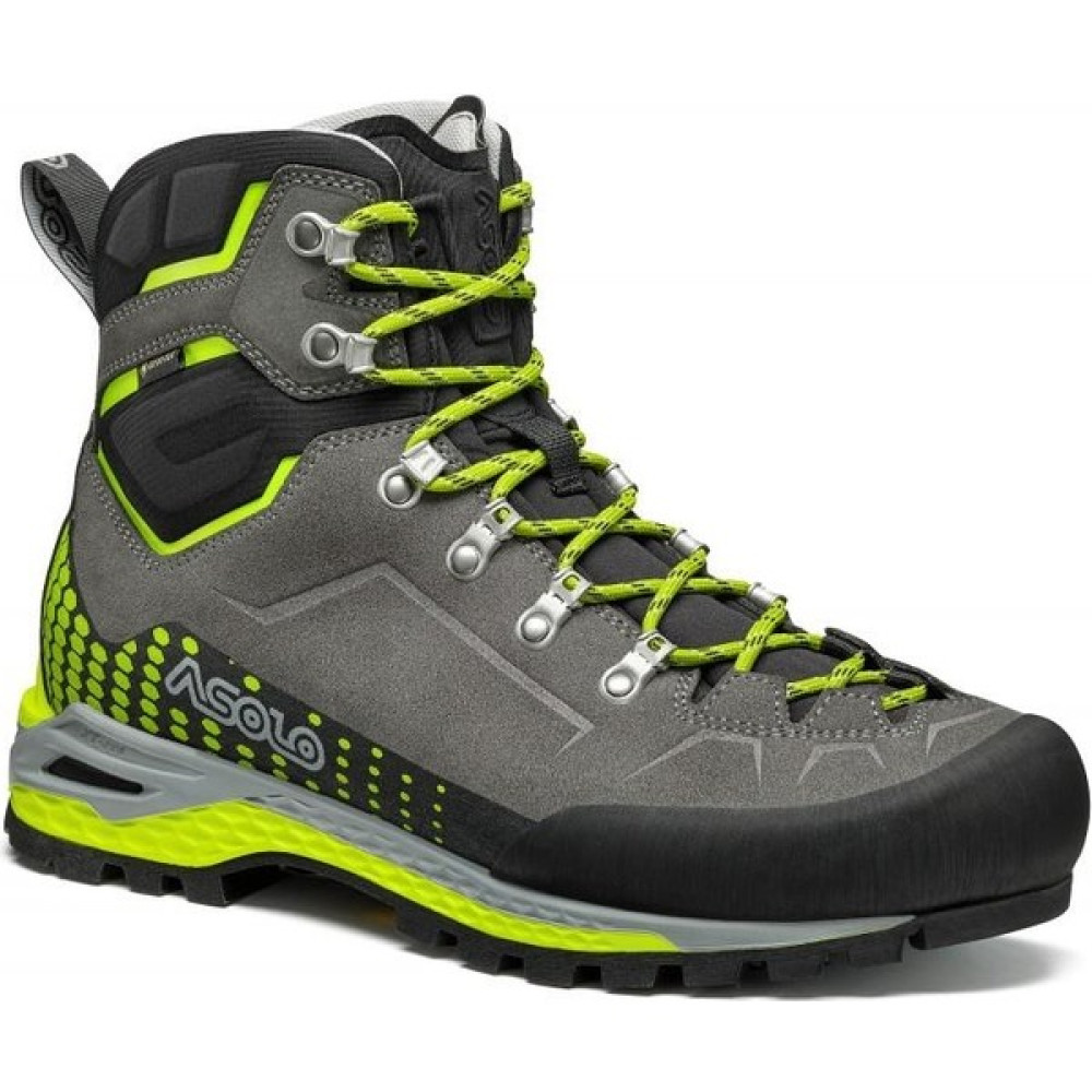 Asolo A01072 00 A627 Freney Evo Lth Gv mm Graphite/green Lime Erkek Dağcılık Botu Trekking Ayakkabısı & Botu Fiyatı