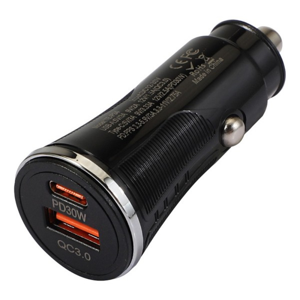 Ason Plus Ally 48W USB + Type-C Çıkışlı Araç Içi Çakmaklık Hızlı Şarj Başlığı - Siyah Cep Telefonu Araç Kiti Fiyatı