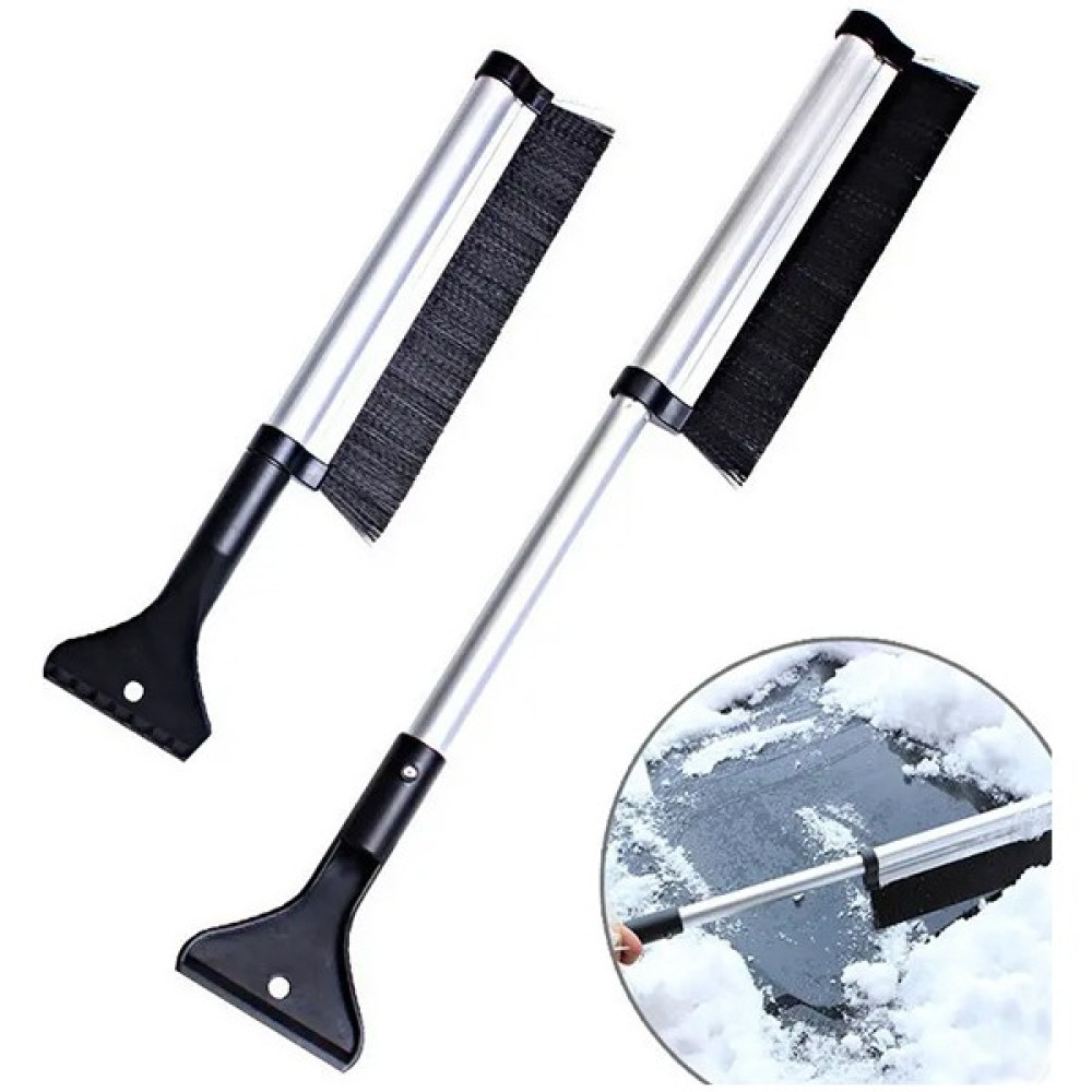 Ason Plus Ally 65CM Oto Araç Buz Kazıyıcı Fırça Kar Temizleme Fırçası - 01-Siyah Oto Yıkama Ürünleri Fiyatı