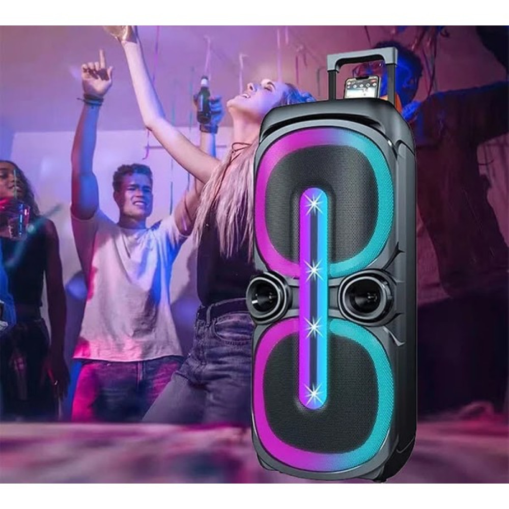 Ason Plus Ally ZQS10201 Büyük Boy 400W Dj Karaoke Taşınabilir Hoparlör Bluetooth Speaker - Siyah Bluetooth Hoparlör Fiyatı