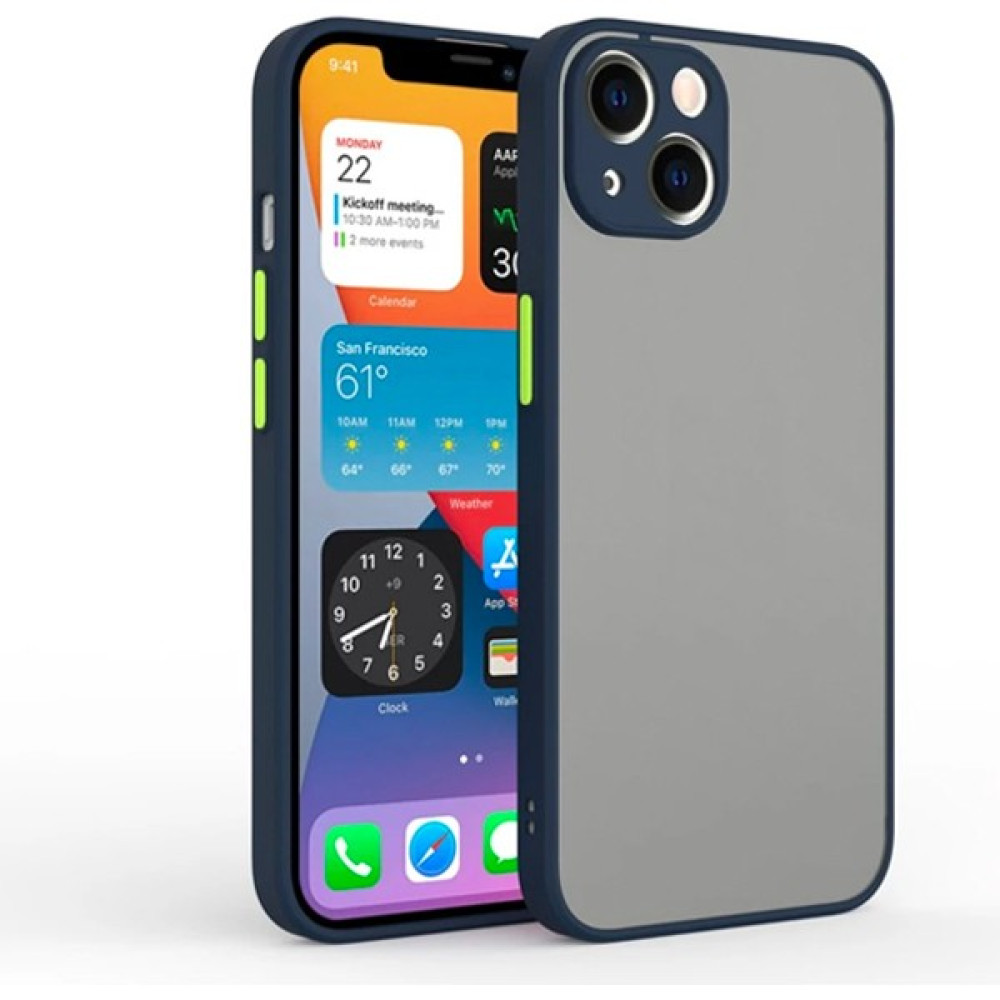 Ason Plus Apple iPhone 13 Mini 5.4inç Kamera Korumalı Premium Silikon Kılıf - Lacivert Cep Telefonu Kılıfı Fiyatı