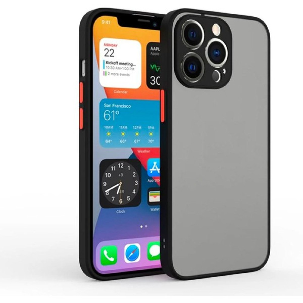 Ason Plus Apple iPhone 13 Pro 6.1inç Kamera Korumalı Premium Silikon Kılıf - Siyah Cep Telefonu Kılıfı Fiyatı