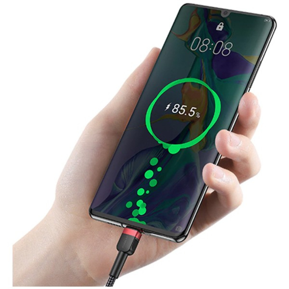 Ason Plus Kuulaa USB Type-C 3A Hızlı Şarj 0.50CM Kısa USB Şarj Kablosu - Siyah - Gri Cep Telefonu Şarj Cihazı Fiyatı